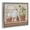 Stupell Industries Comforting Bathroom Spa Still Life Floater Framed Art
